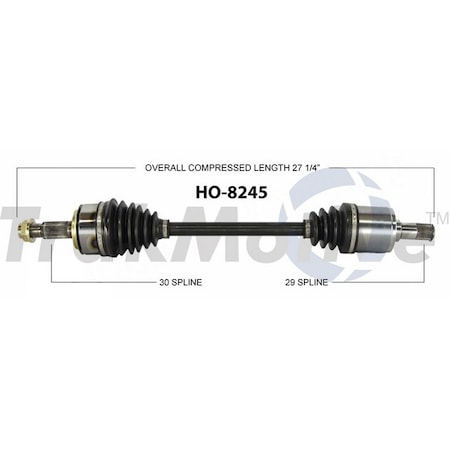 Surtrack Axle Cv Axle Shaft, Ho-8245 HO-8245